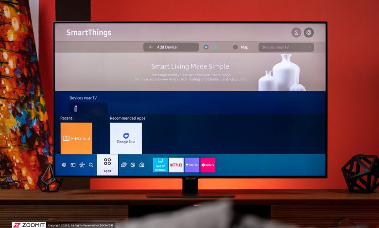 وصل کردن گوشی به تلویزیون سامسونگ