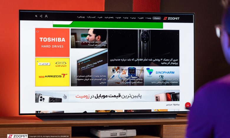 سامسونگ تلویزیون اولد با نمایشگر ال‌جی عرضه می‌کند