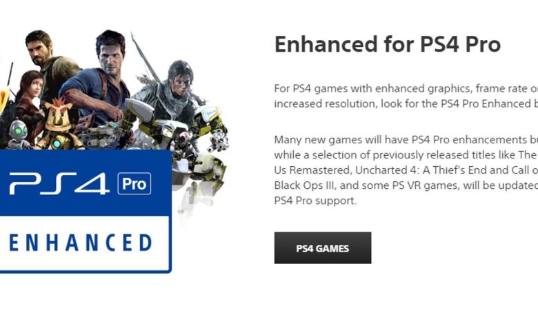 نشان ویژه PS5 Pro Enhanced