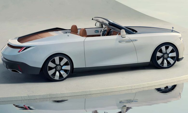 خودرو رولزرویس دراپ تیل ۲۰۲۴ با طراحی باشکوه و رنگ منحصربه‌فرد رونمایی شد