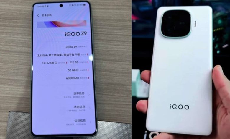 پنل پشتی و جلویی گوشی آیکو Z9 در دستان یک کاربر