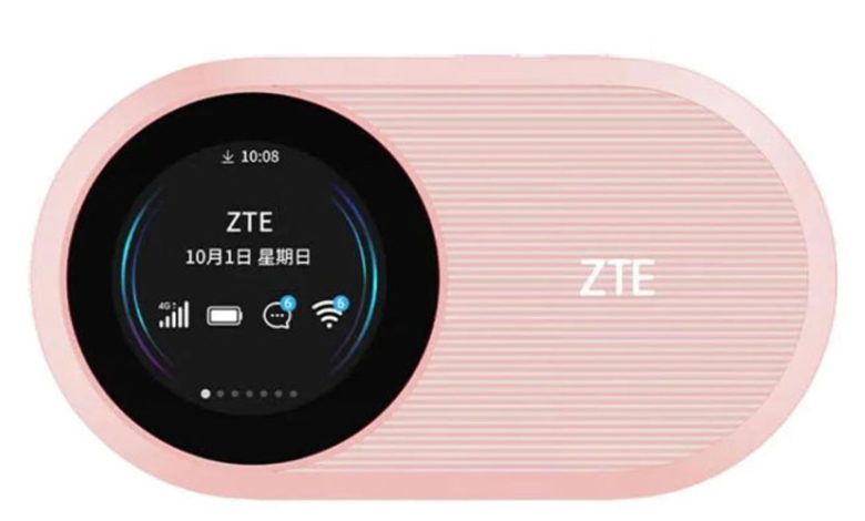 مودم جیبی زد‌تی‌ای U10S Pro 4G صورتی