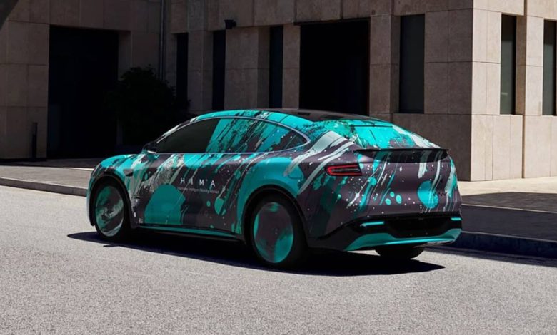 لوکسید S9 هواوی و چری از نمای سه رخ پشت