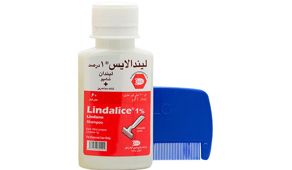 بهترین شامپوهای ضد شپش + داروهای تجویزی و بدون نسخه شپش_مستطیل زرد 30 شامپو لیندان