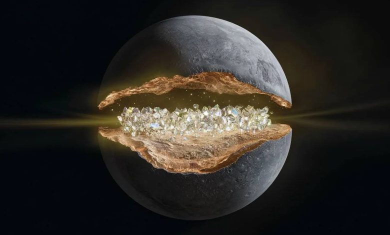 لایه ضخیمی از الماس ممکن است زیر سطح عطارد پنهان باشد