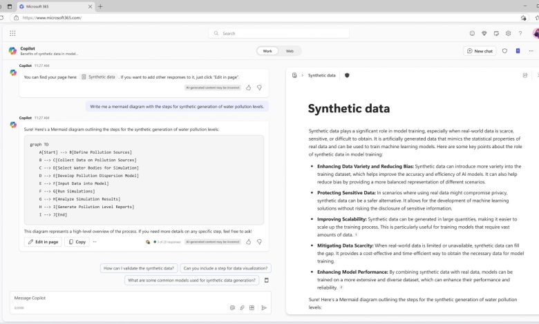 قابلیت Copilot Pages
