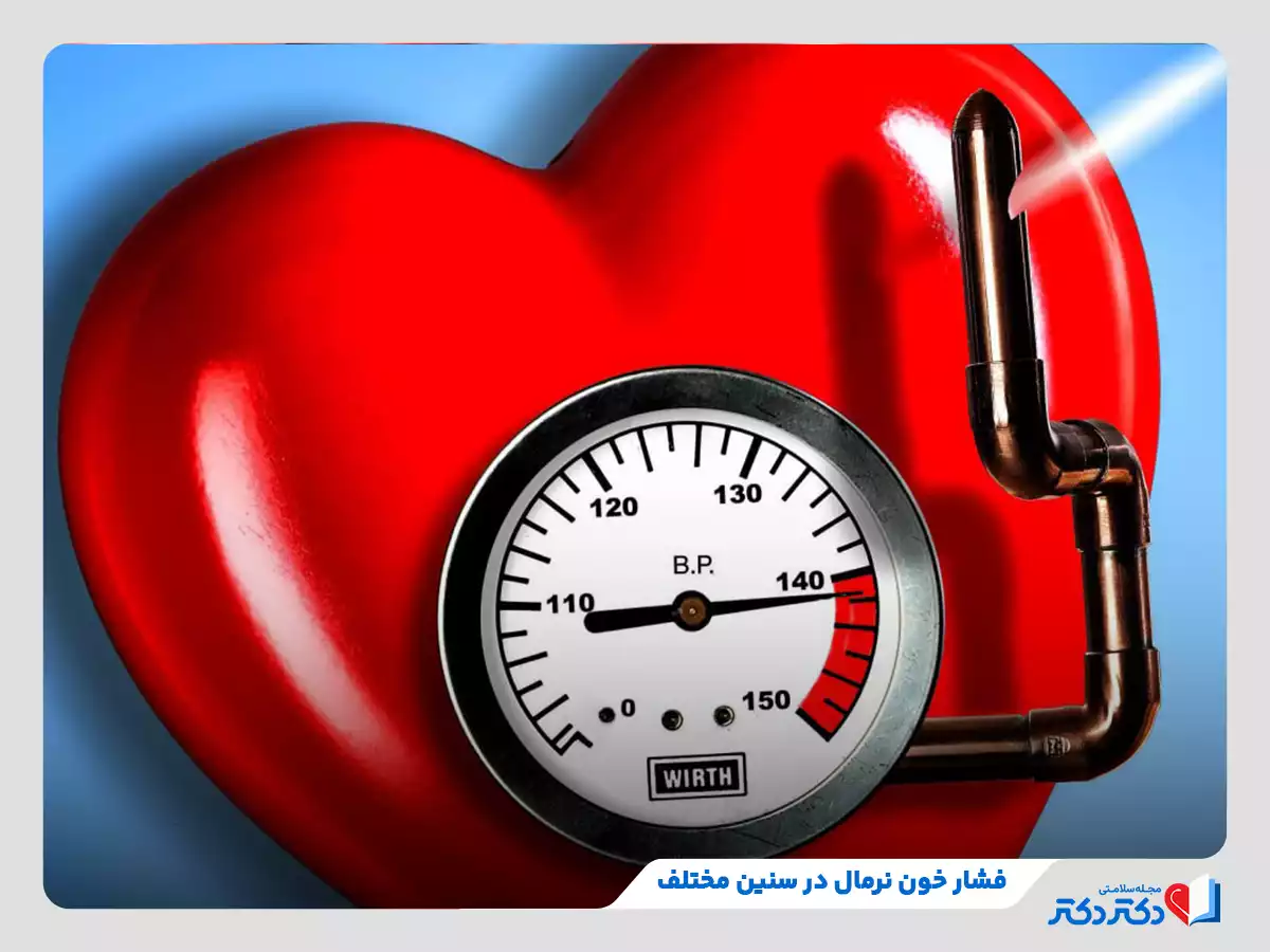 همه چیز درمورد سختی خون نرمال و طبیعی در سنین مختلف_مستطیل زرد 4 فشار خون نرمال در سنین مختلف