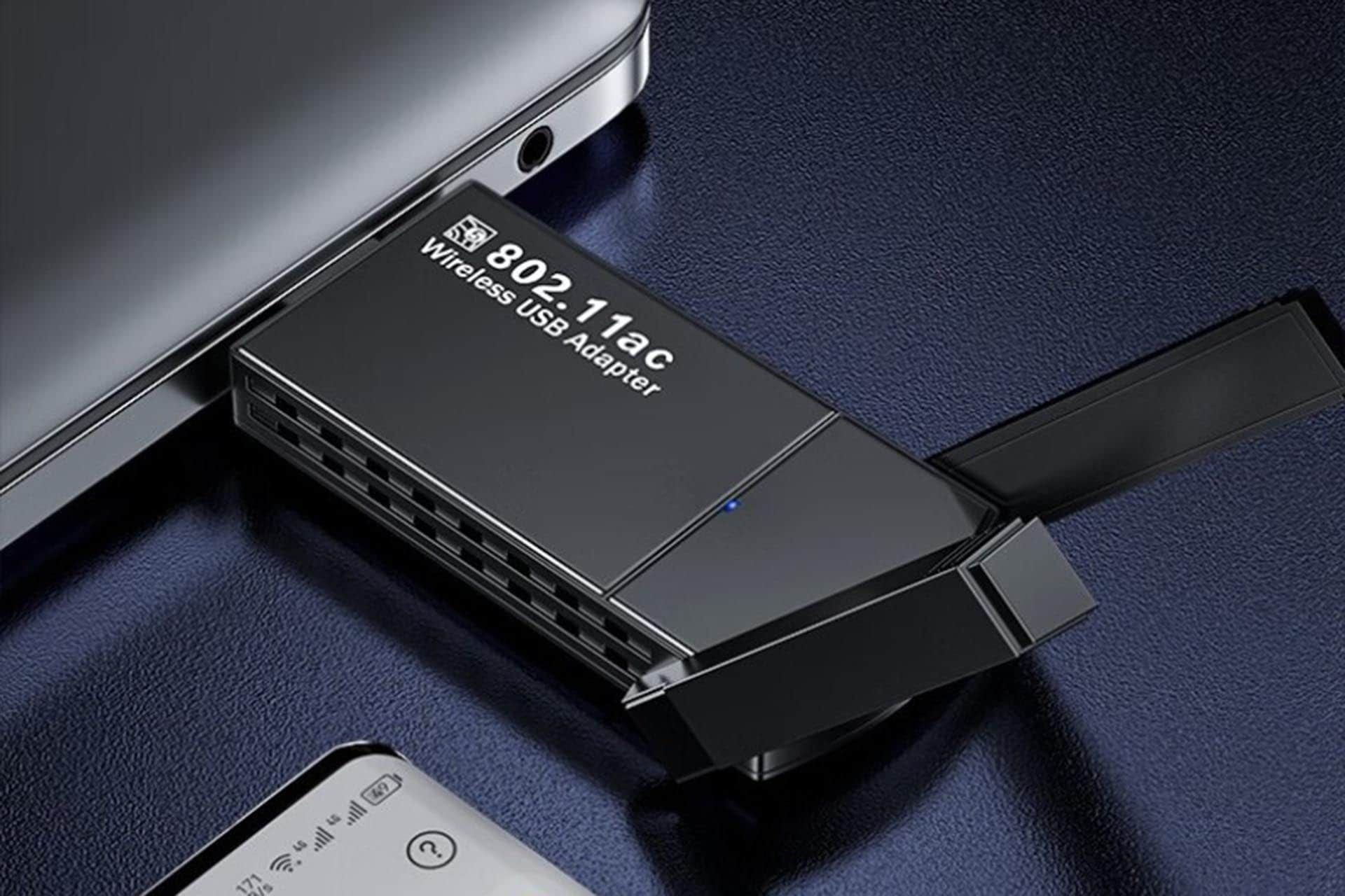 آیا در سال ۲۰۲۴ به کارت شبکه نیاز داریم؟_مستطیل زرد 7 دانگل وایفای USB