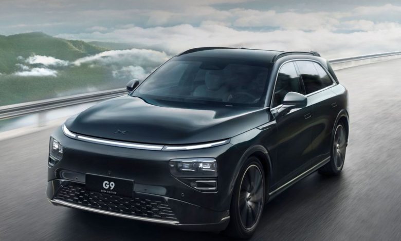 نمای سه رخ جلو اکس پنگ G9