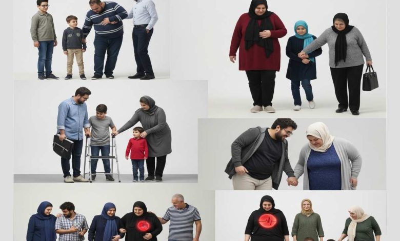 چاقی ایرانی ها