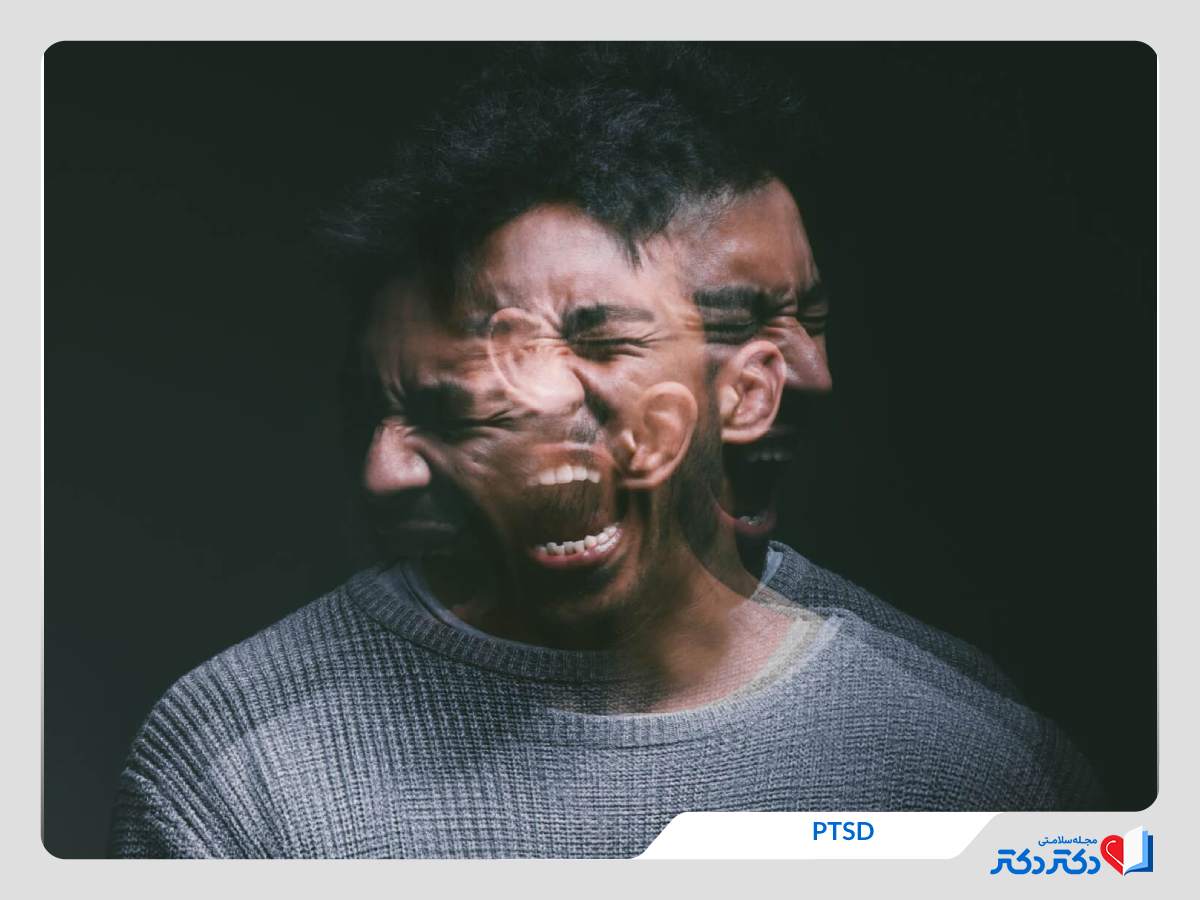 فردی که از اختلال اضطراب پس از سانحه رنج میبرد