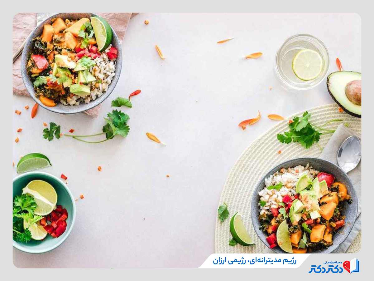 رژیم مدیترانه ای از رژیم لاغری کم هزینه