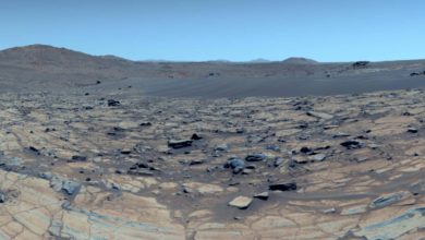 مریخ زیر آسمان آبی چگونه به‌نظر می‌آید؟ تصاویر جدید کاوشگر پرسویرنس نشان می‌دهند